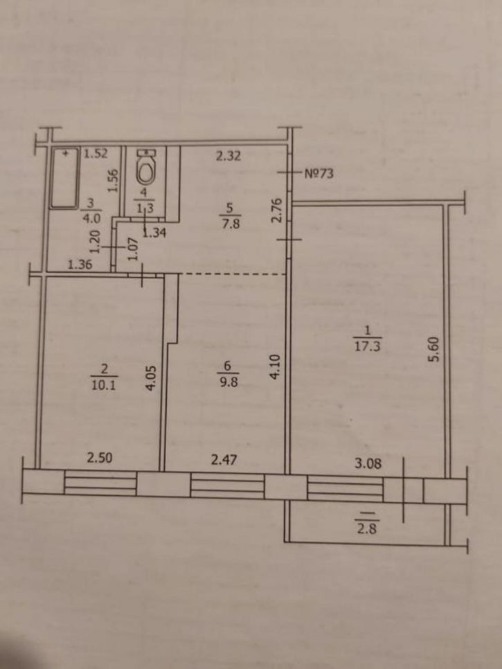 2-комн квартира Богдана Чижика, 16