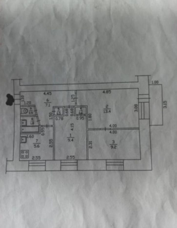 3-комн квартира Хабарова, 19
