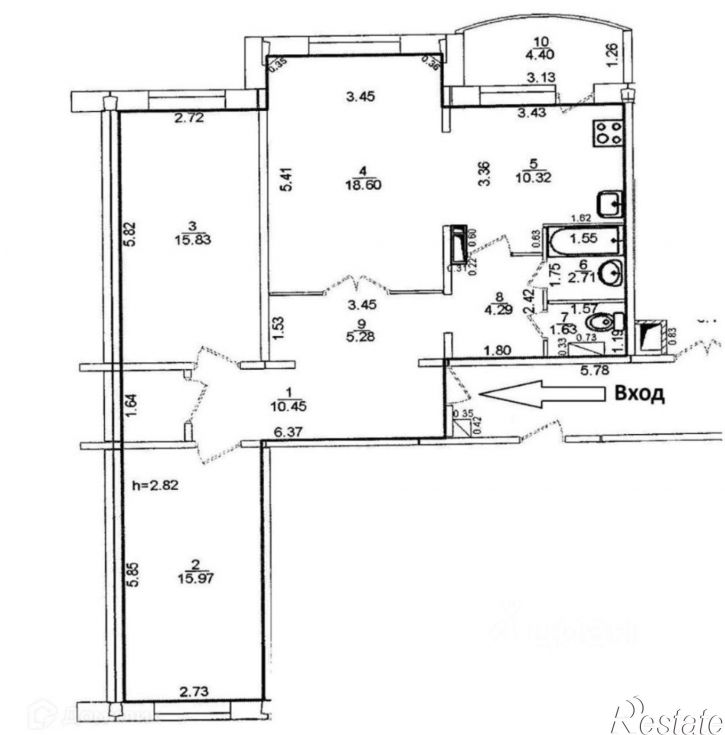 3-комн квартира Республика Саха (Якутия)