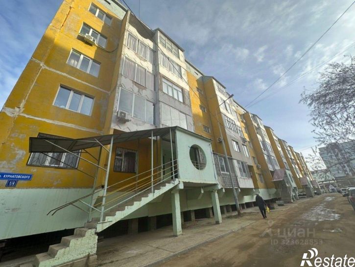 3-комн квартира улица Курнатовского, 1/4,  д. 1/4