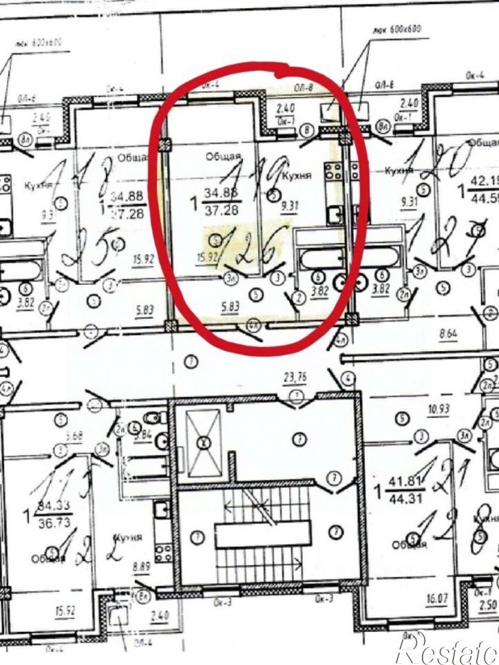 1-комн квартира ул Ново-Карьерная, 22/7,  д. 22/7