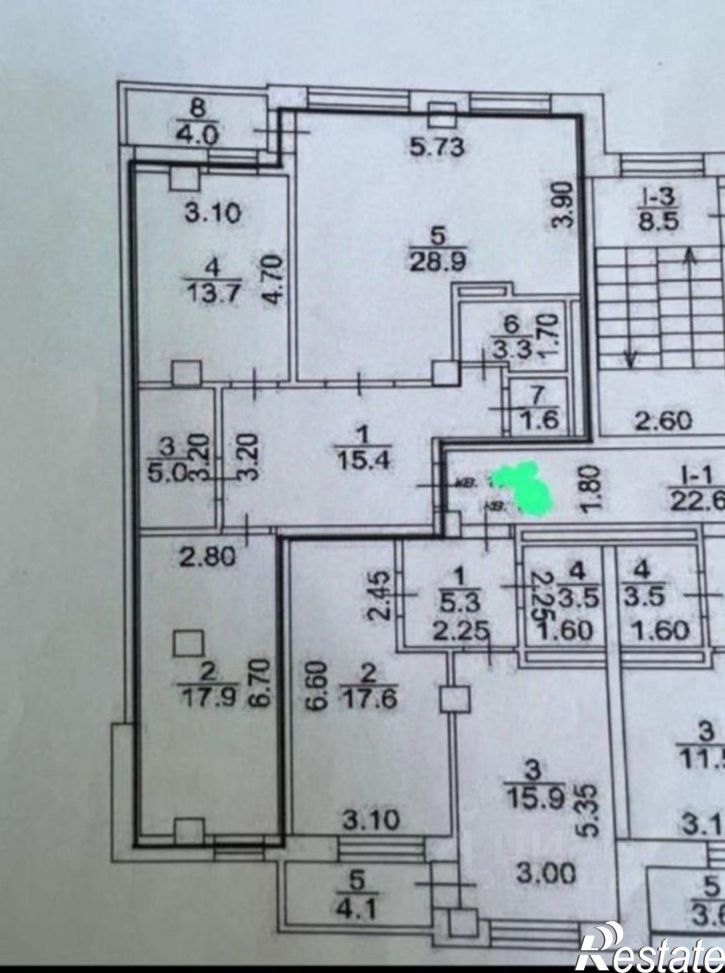 3-комн квартира ул Крупской, 37А,  д. 37А