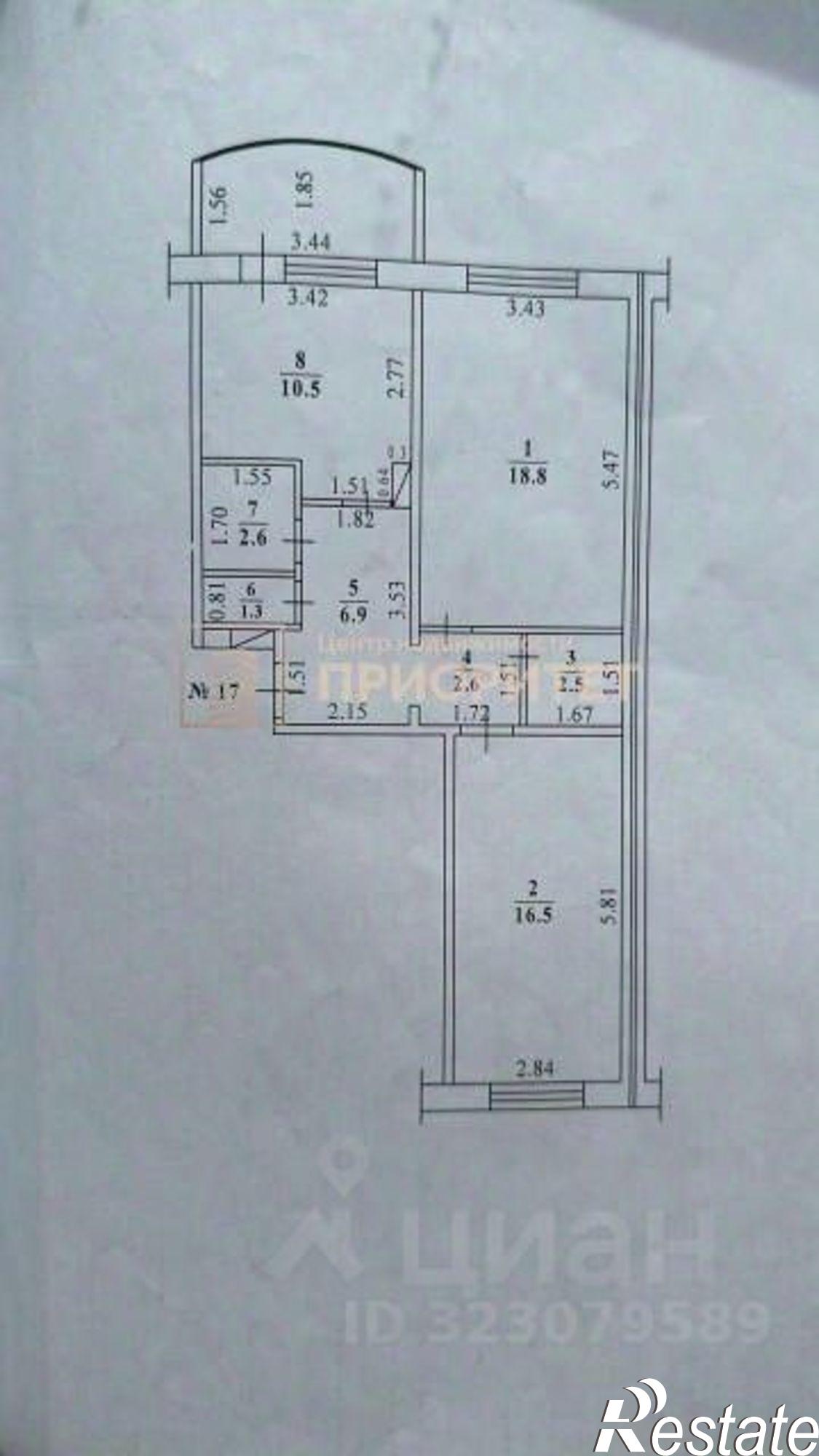 Купить квартиру за 10 200 000 рублей на ул Пушкина, 23