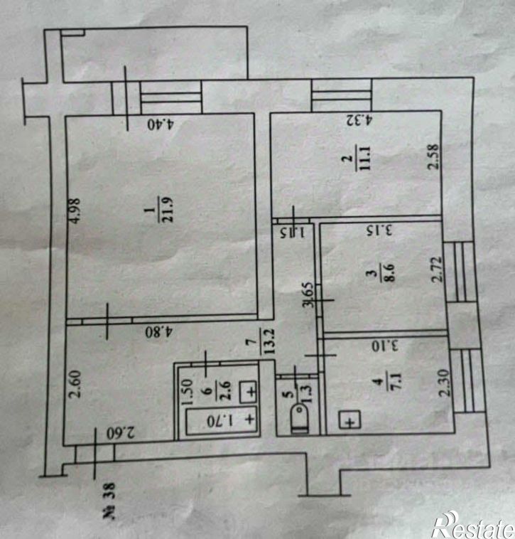 3-комн квартира ул Кирова, 21/3,  д. 21/3