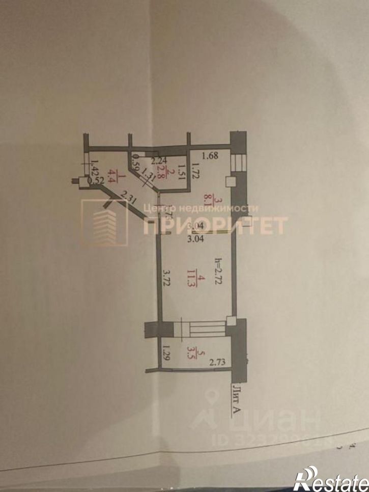 1-комн квартира ул Свердлова, 12,  д. 12