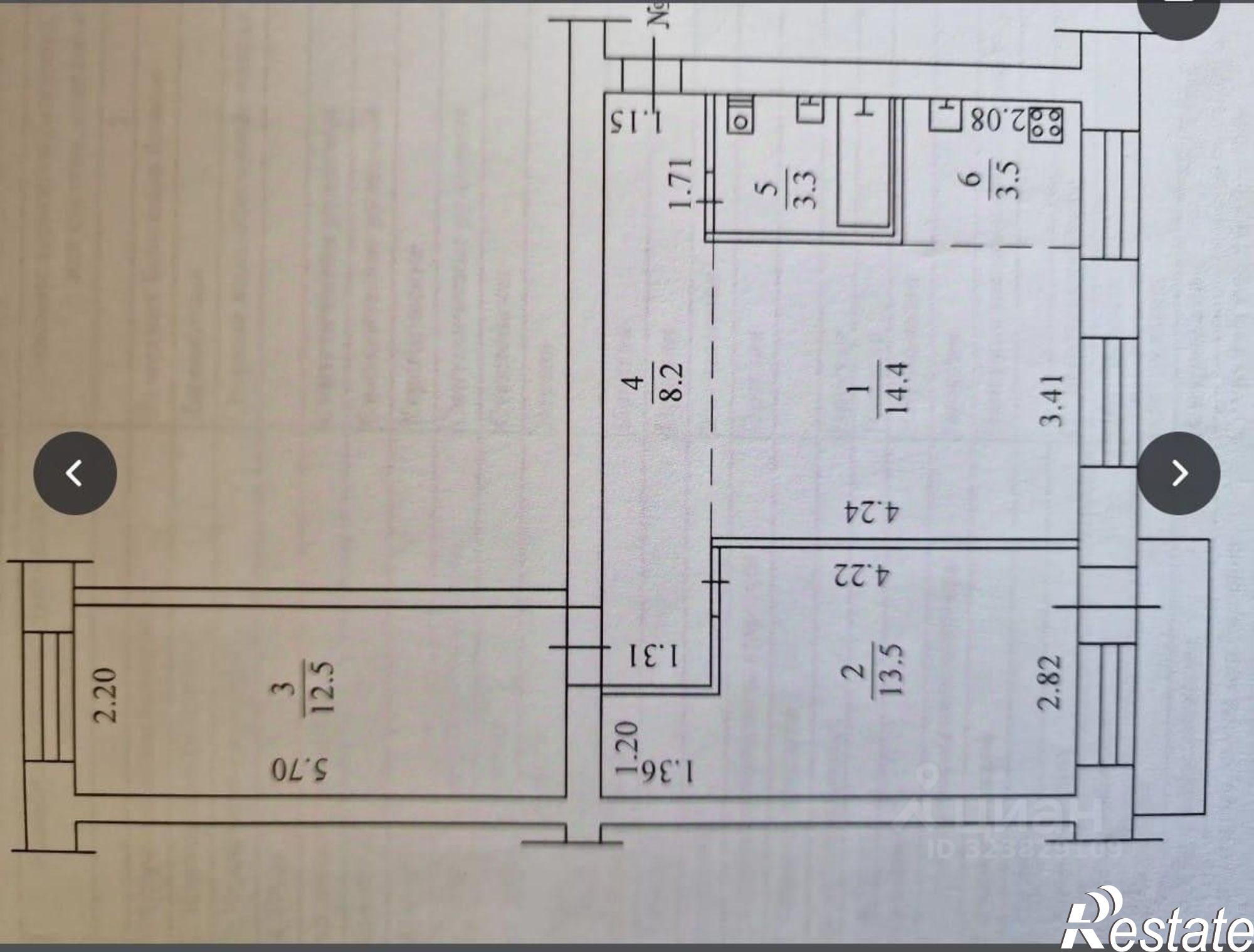 Купить квартиру за 7 200 000 рублей на улица Можайского, 17/1