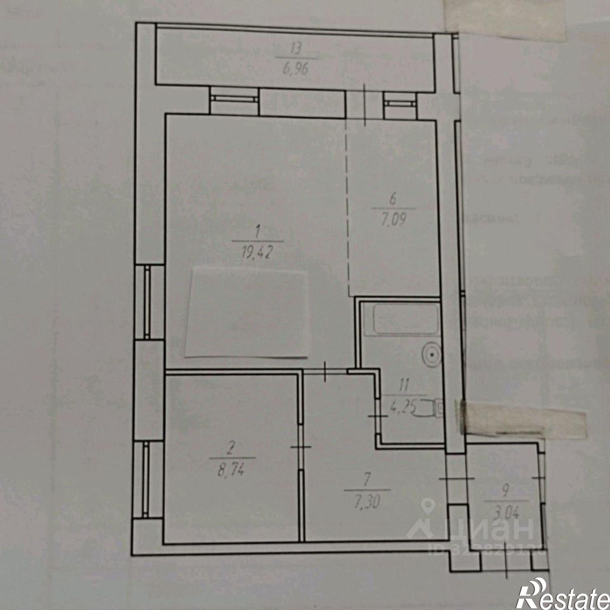 Купить квартиру за 5 200 000 рублей на улица Бабушкина, 8/5