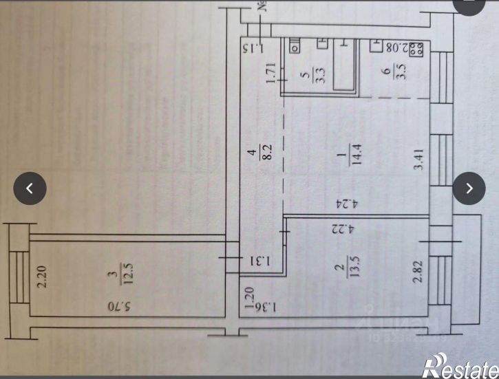 3-комн квартира улица Можайского, 17/1,  д. 17/1
