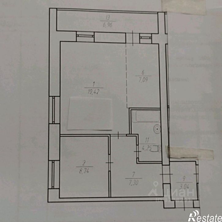 2-комн квартира улица Бабушкина, 8/5,  д. 8/5
