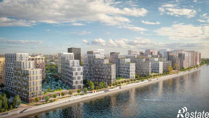 3-комн квартира в новом доме ул Новопортовская, 1А/1,  д. 1А/1