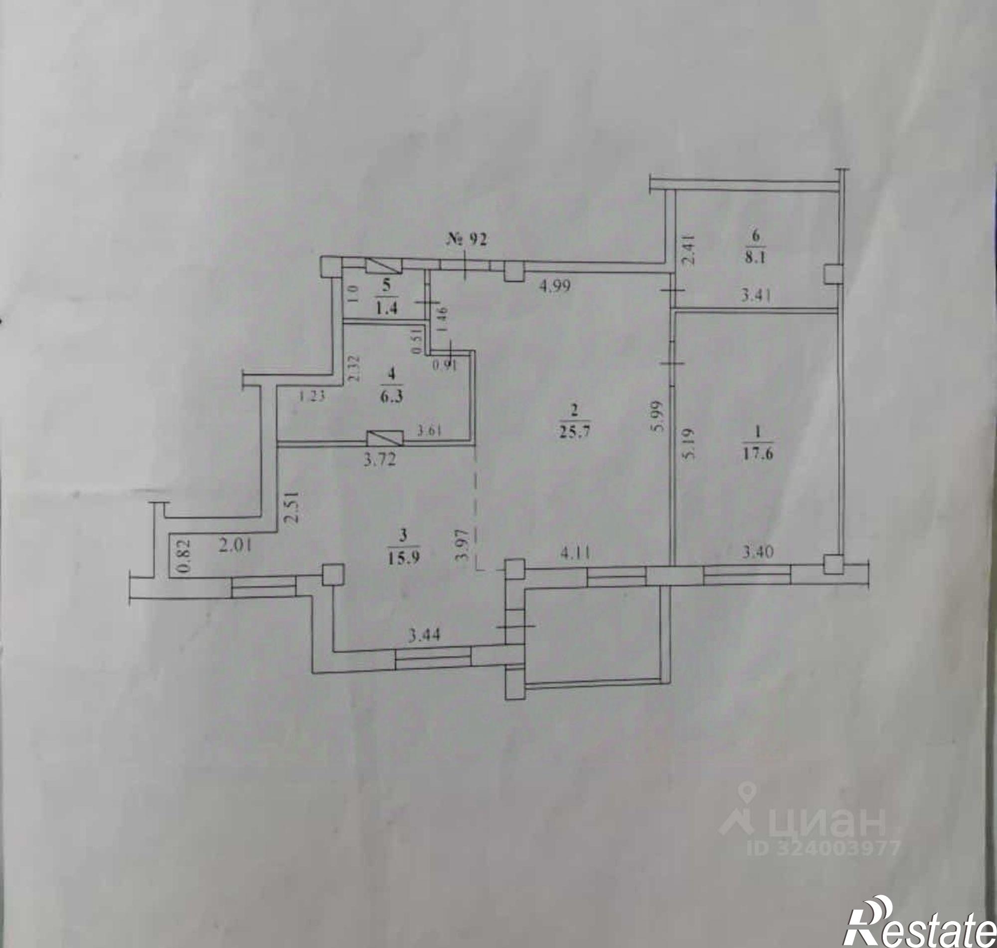 Купить квартиру за 11 100 000 рублей на ул Каландаришвили, 7