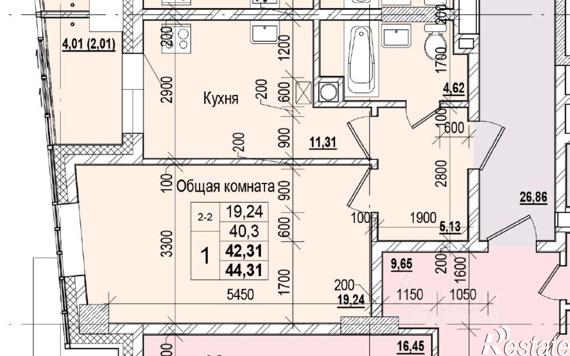 Купить квартиру за 7 108 080 рублей на улица Гастелло, 3