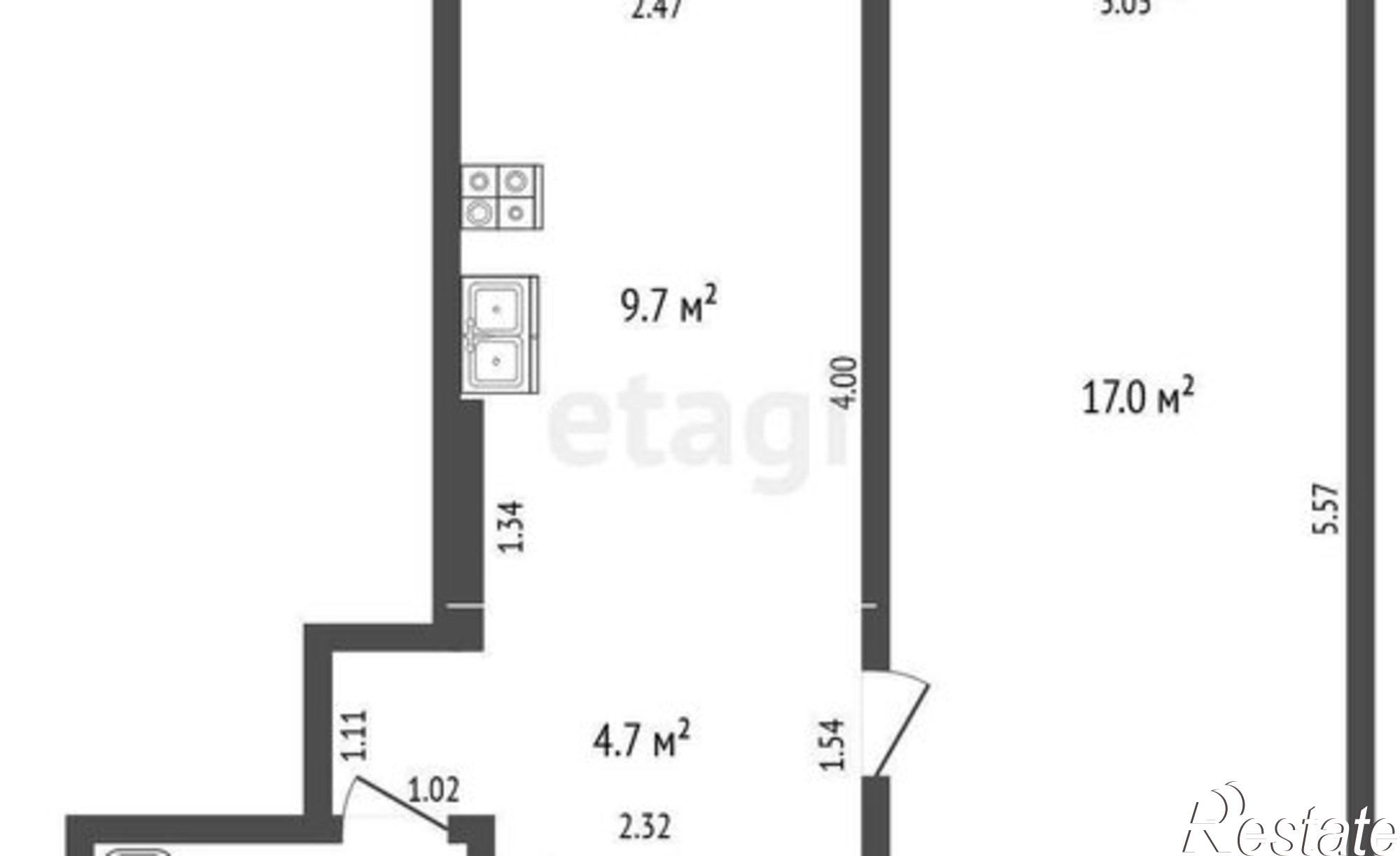 Купить квартиру за 4 900 000 рублей на тракт Маганский 2 км, 3