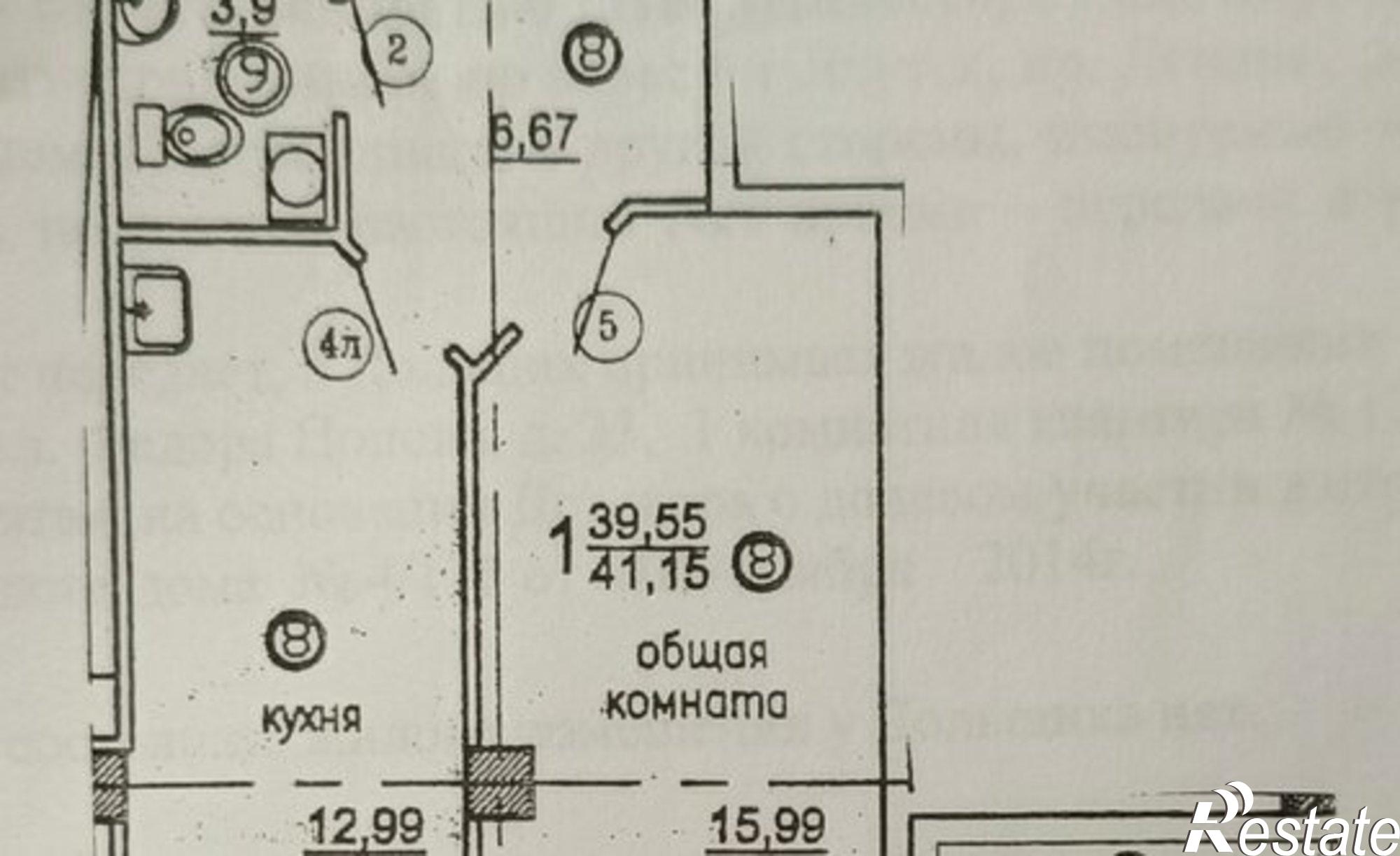 Купить квартиру за 6 900 000 рублей на улица Фёдора Попова, 23