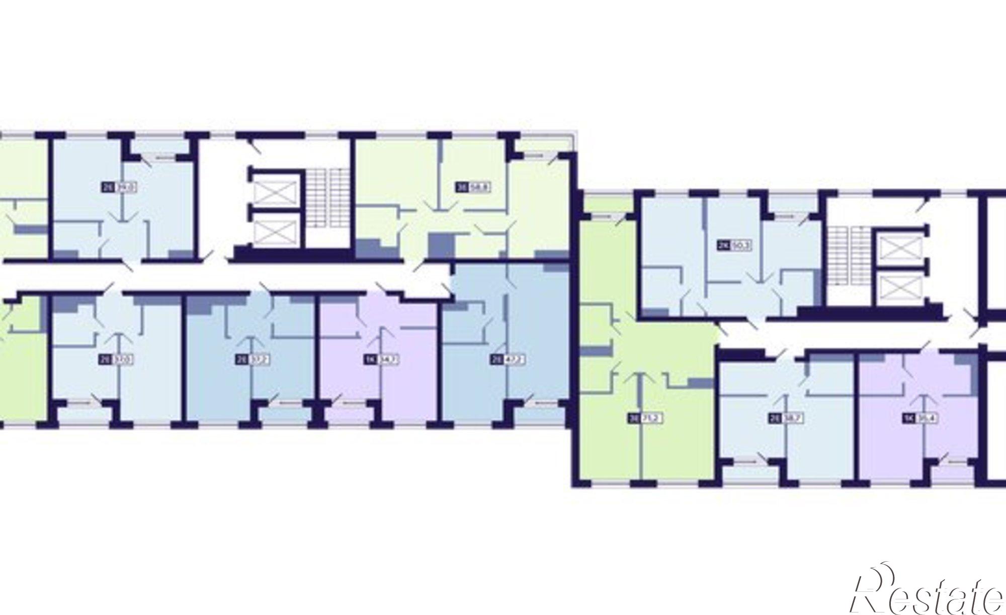 Купить квартиру за 11 971 700 рублей на ул Новопортовская, 1А/1
