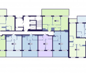 3-комн, 75 кв м, этаж 2/16 ул Новопортовская, 1А/1