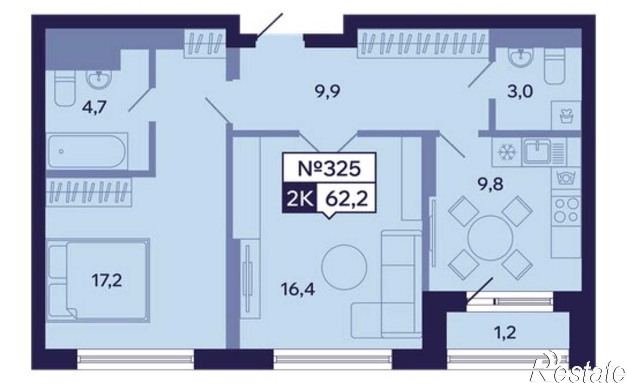 Купить квартиру за 13 310 800 рублей на ул Новопортовская, 1А/1