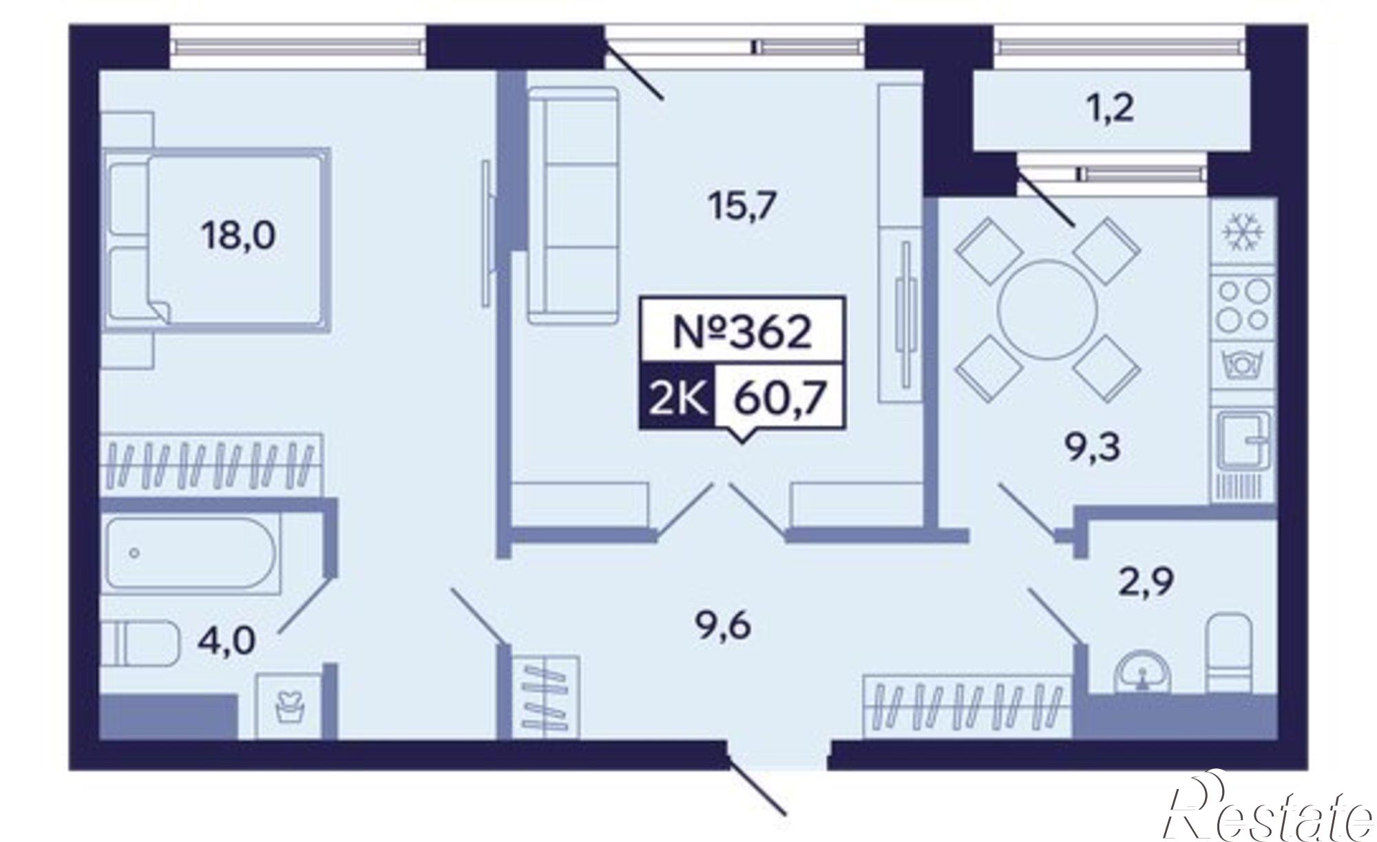 Купить квартиру за 12 504 200 рублей на ул Новопортовская, 1А/1