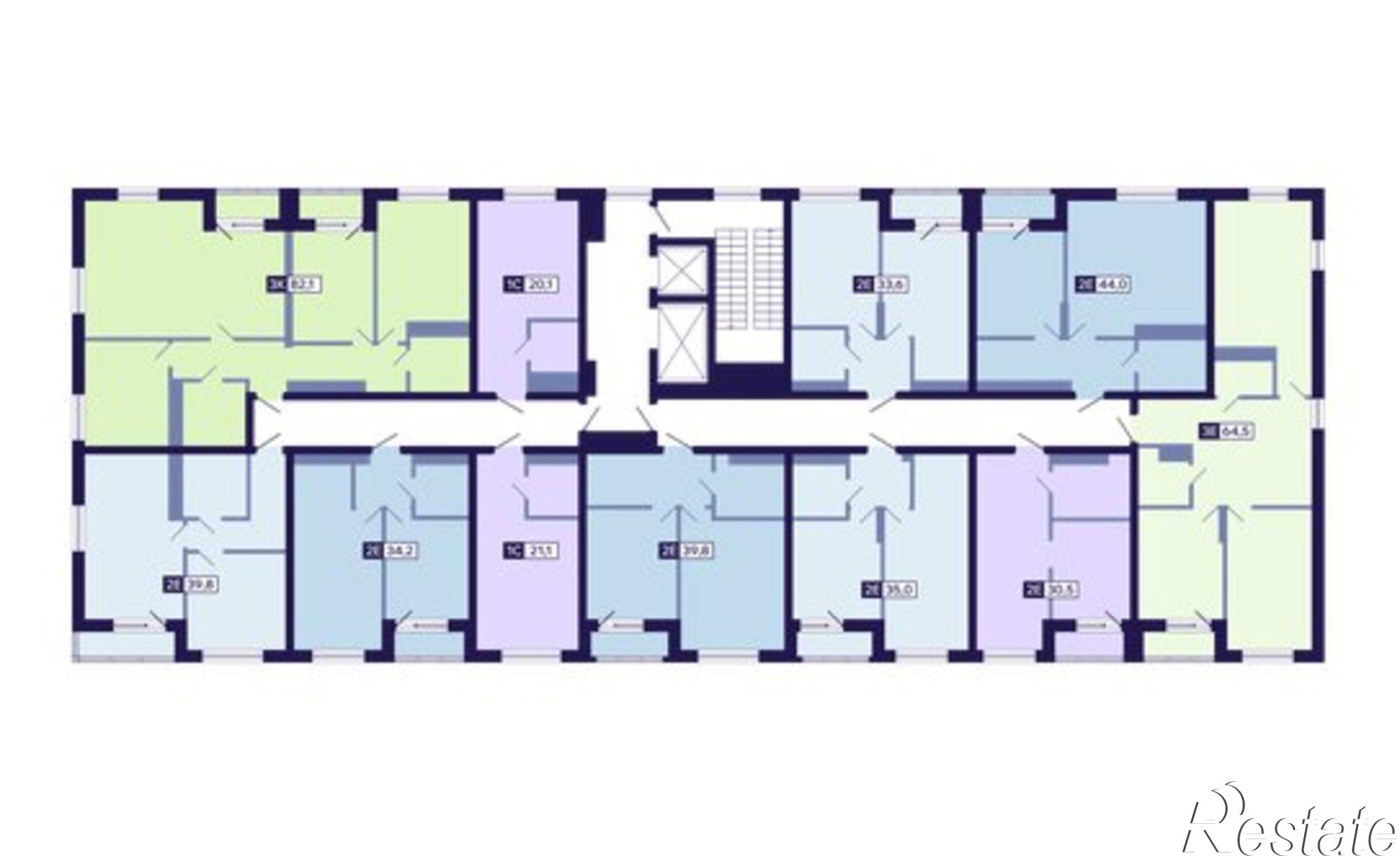 Купить квартиру за 9 035 940 рублей на ул 1 База, 4/1