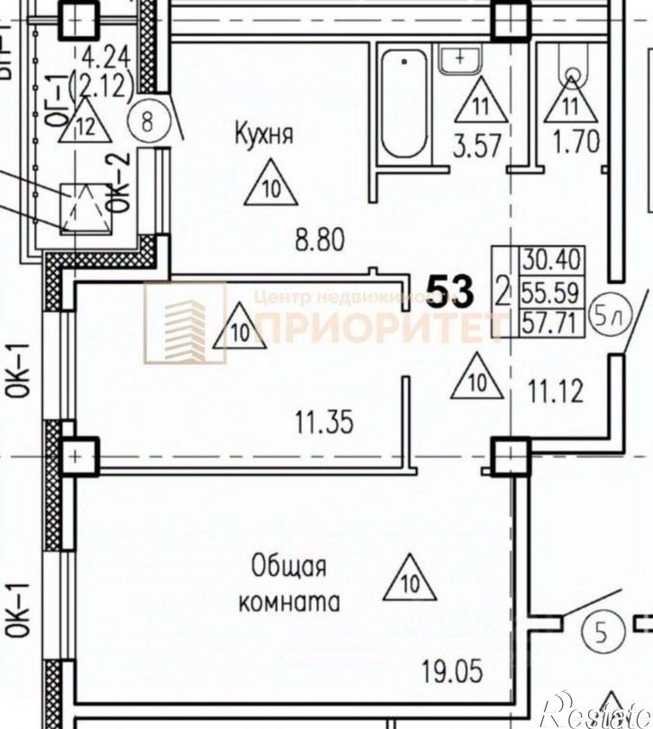 2-комн квартира улица Халтурина, 11/2,  д. 11/2