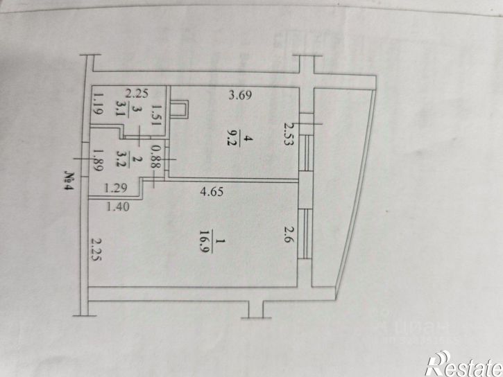 1-комн квартира мкр. Ильинка, 1/3