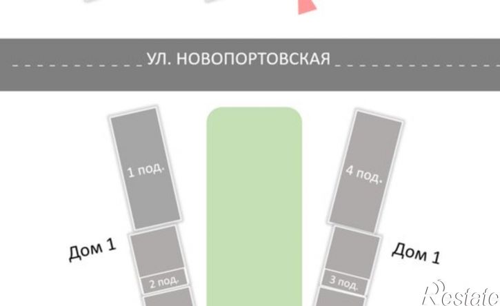 1-комн квартира в новом доме ул 1 База, 4/1,  д. 4/1
