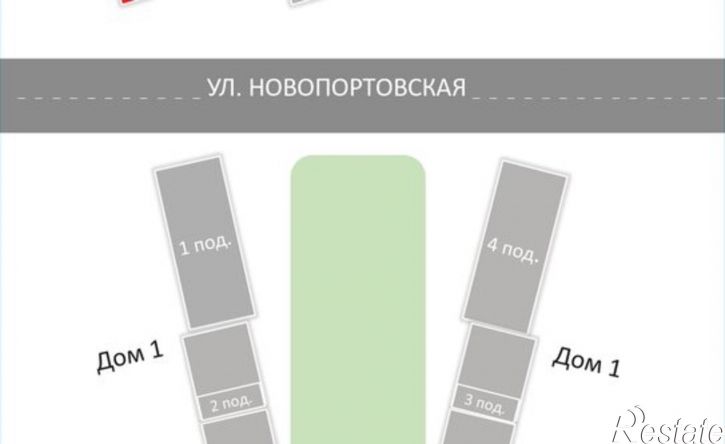 1-комн квартира в новом доме ул 1 База, 4/1,  д. 4/1