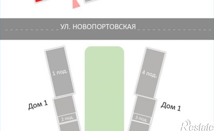 1-комн квартира в новом доме ул 1 База, 4/1,  д. 4/1