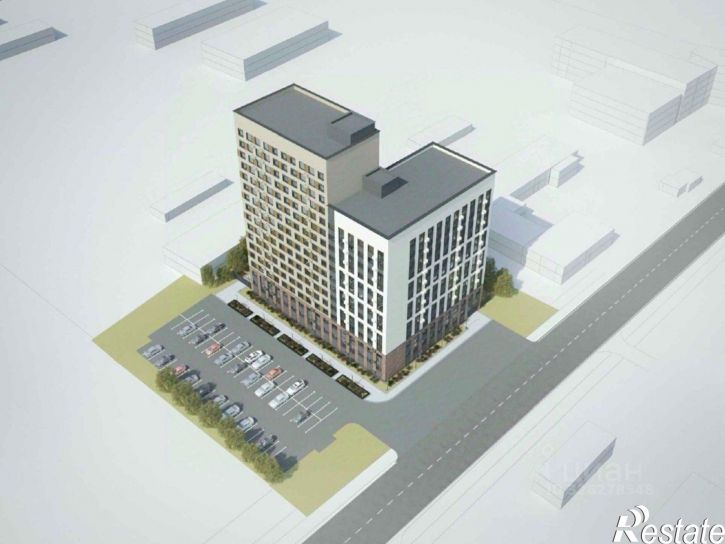 2-комн квартира в новом доме улица Семёна Данилова, 11А,  д. 11А