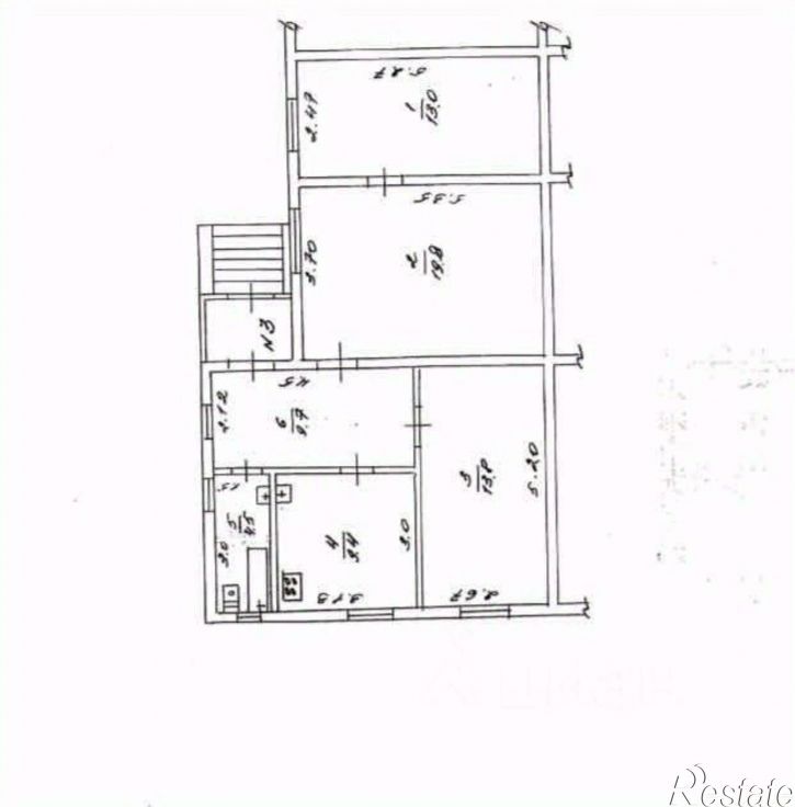3-комн квартира Мерзлотная улица, 6,  д. 6