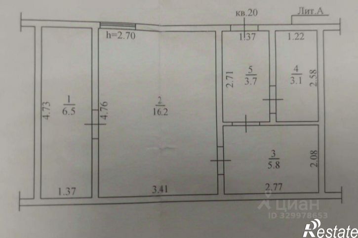 1-комн квартира Ильменская улица, 57/8,  д. 57/8