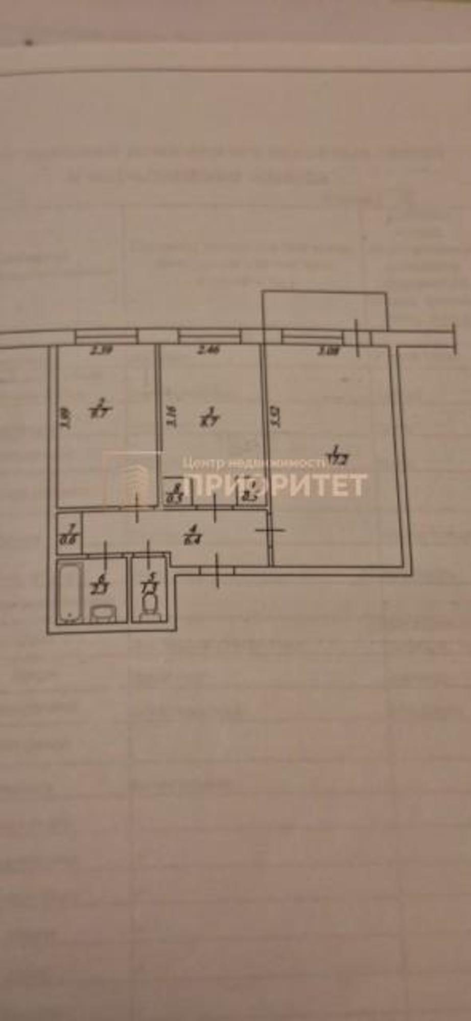 Купить квартиру за 7 600 000 рублей на Петра Алексеева, 7