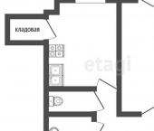 1-комн, 35кв м, этаж 4/5 ул Александра Захарченко, 13