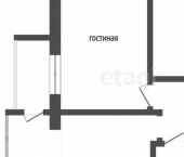 1-комн, 40кв м, этаж 6/9 ул Лермонтова, 92/2Г