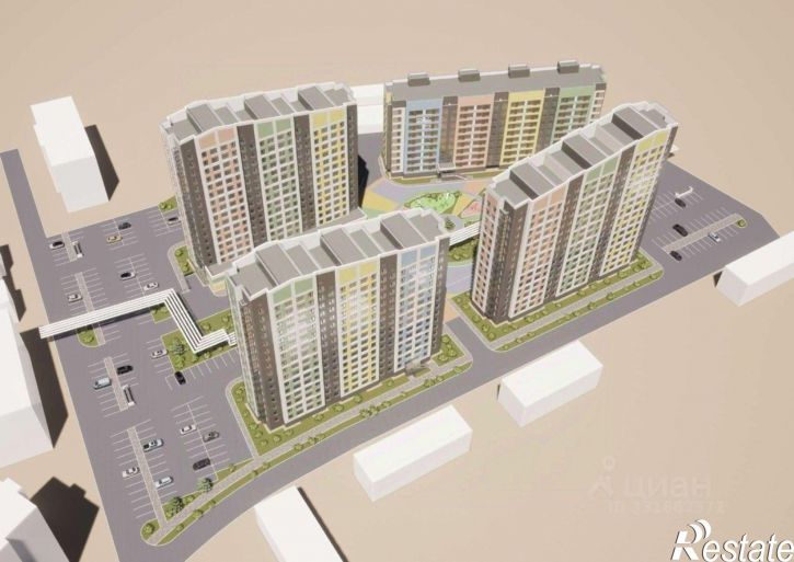 2-комн квартира в новом доме ул Пекарского, 2/1,  д. 2/1