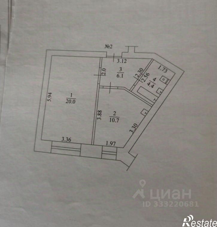 1-комн квартира ул Лермонтова, 35/1,  д. 35/1