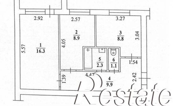 2-комн квартира Сергеляхское шоссе 12 км, 3,  д. 3