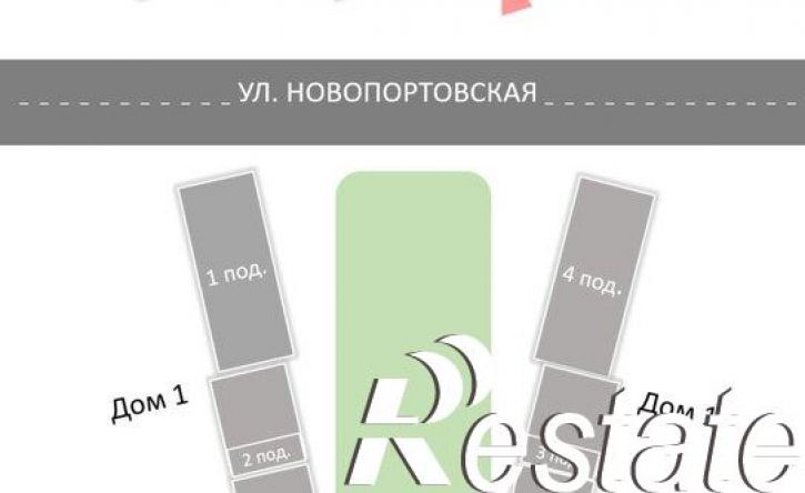 3-комн квартира в новом доме ул 1 База, 4/1,  д. 4/1