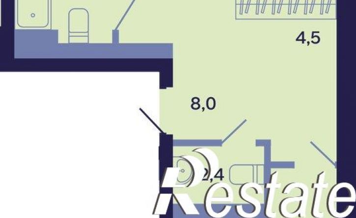 3-комн квартира в новом доме ул 1 База, 4/1,  д. 4/1